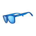Óculos Esportivo Baixa Pace Azul Quadrado - Lente Espelhada