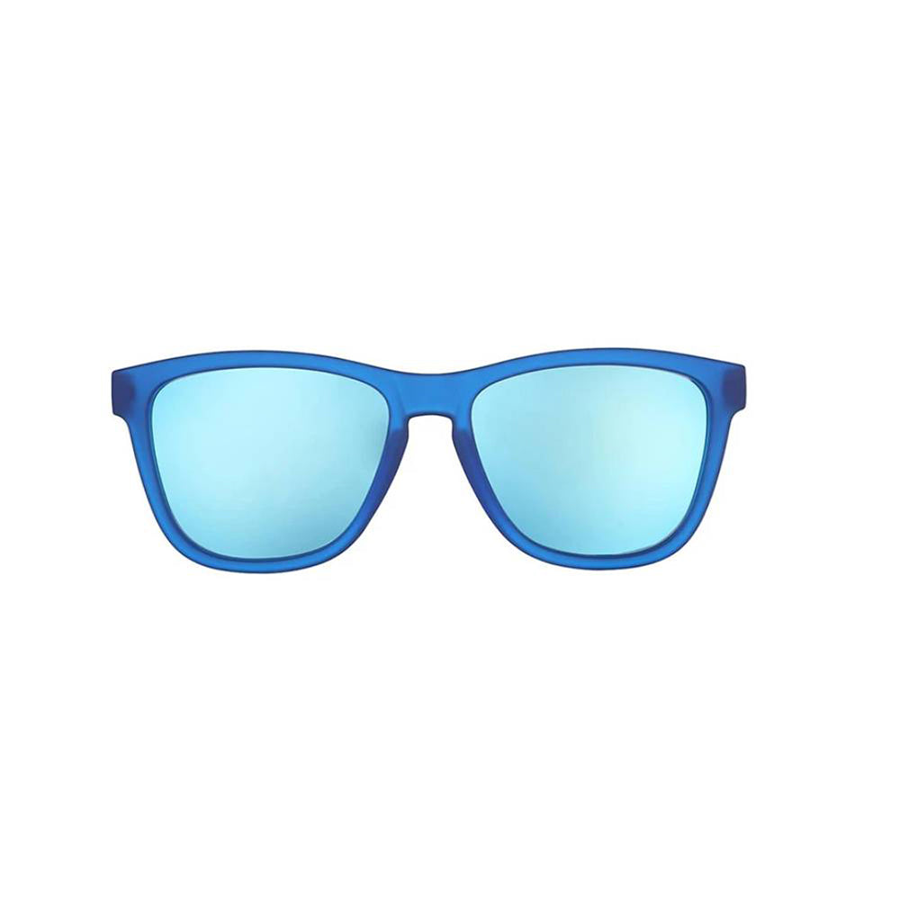 Óculos Esportivo Baixa Pace Azul Quadrado - Lente Espelhada
