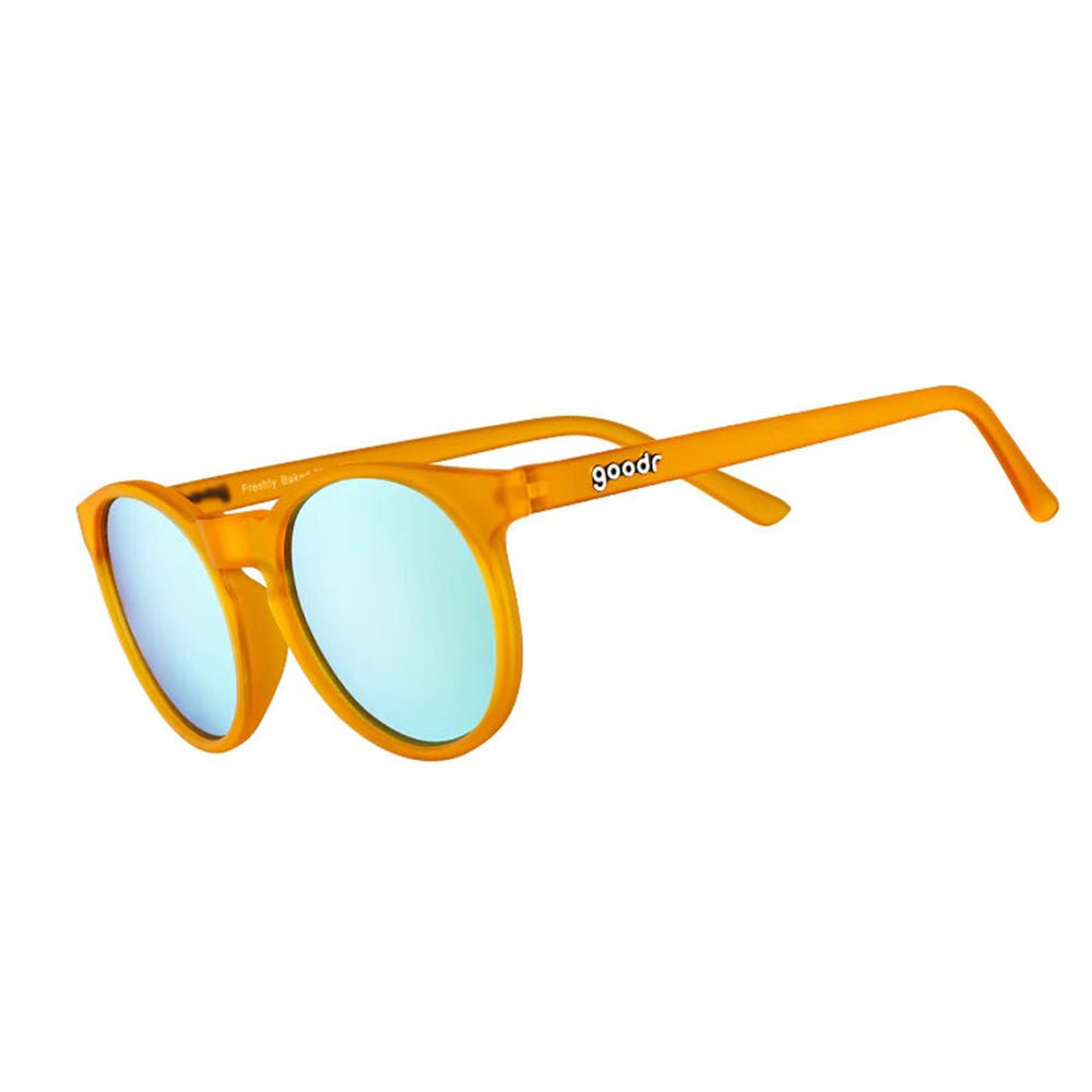 Óculos de Corrida Feminino Redondo Laranja - Polarizado UV400