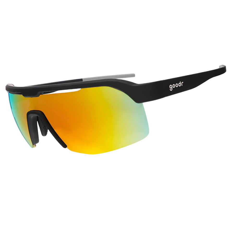Óculos de Sol Esportivo Masculino Espelhado - Lente Polarizado Laranja